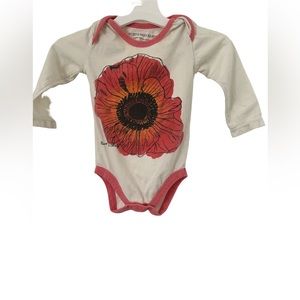Burt’s Bees organic 3-6 month onesie.
